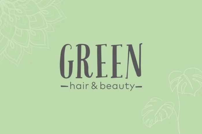 Logo Green hair&beauty